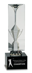 CRY028L CRYSTAL CUP AWARD BLACK BASE 10