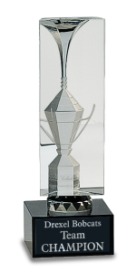 CRY028S CRYSTAL CUP AWARD BLACK BASE 8