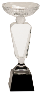 CRY6302L CRYSTAL CUP AWARD BLACK BASE 12
