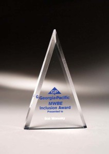 MCTA mini pyre acrylic award 5 6 7