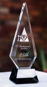 PAZZ inspire acrylic award base 12