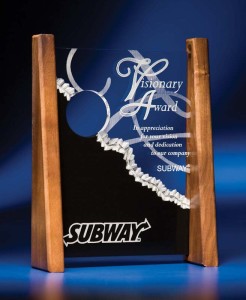 RANIER wsgk acrylic wood award 10