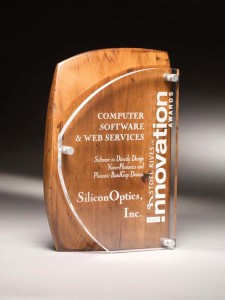 RUSB catalina acrylic wood award 10