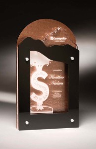 SR3P dakota acrylic copper black award 14
